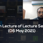 6th Lecture on Dimensions of Human Security Scheduled on 20th May 2021