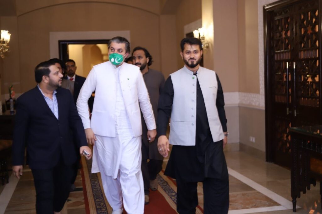 a image with Ali Muhammad PTI senior politician