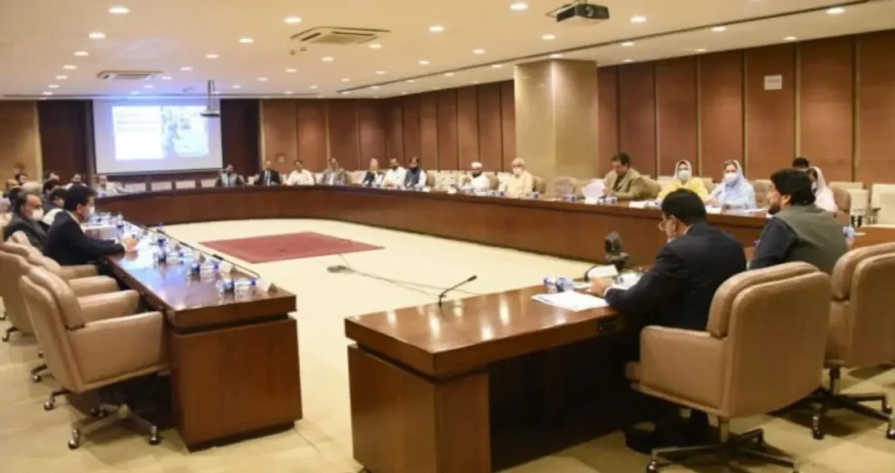 During A Kashmir Committee Meeting In Parliament House DG THSI Rafique Ahmed Qureshi Stated To Work On Perception Management With Regards To IIOK While Using The Digital Media Tools