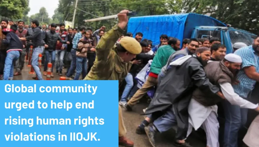 Global community urged to help end rising human rights violations in IIOJK