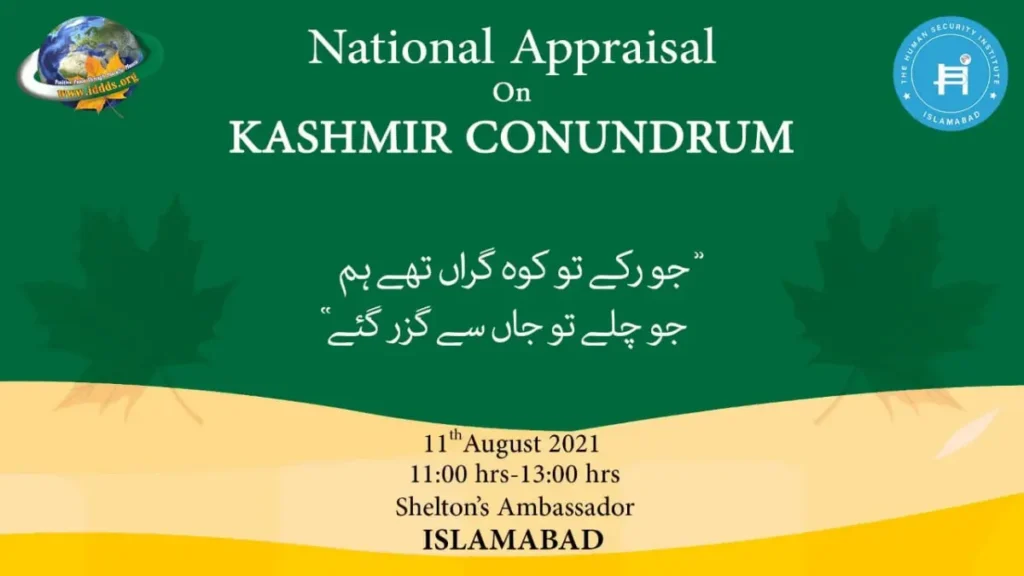 National Appraisal on Kashmir Conundrum