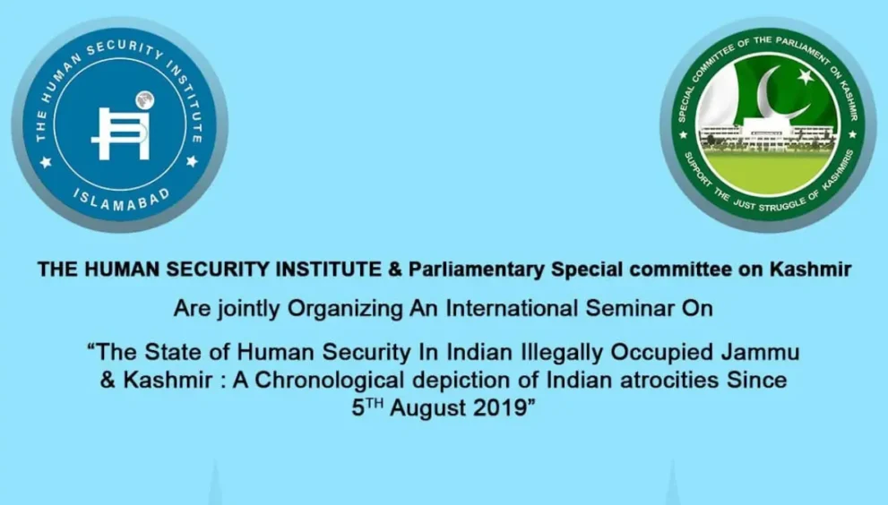 The State Of Human Security In Indian Illegally Occupied Jammu & Kashmir : A Chronological depiction of Indian atrocities Since 5th August 2019